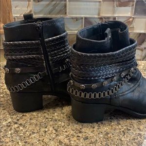 Carlos Santana Moto Heeled Boot